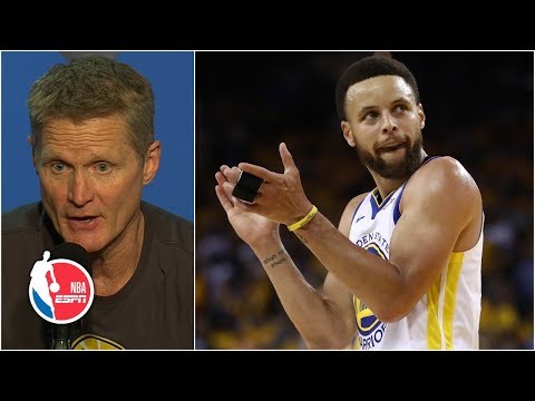 Kerr: 'Steph was incredible' in Game 3 loss｜2019 NBA Finals (Kerr: ‘Steph was incredible’ in Game 3 loss | 2019 NBA Finals)