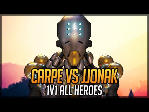 Carpe VS JJoNak 1v1 Arena All Heroes Overwatch