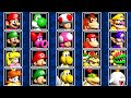 Mario Kart Double Dash All 20 Characters Winning Losing Animations