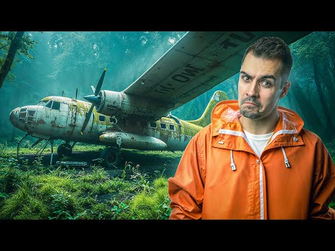 SPĘDZILIŚMY NOC W OPUSZCZONYM SAMOLOCIE