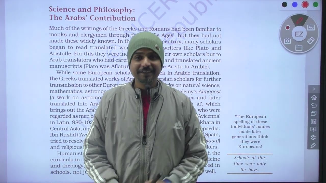changing cultural traditions | class 11 History | science and philosophy Arabs contribution