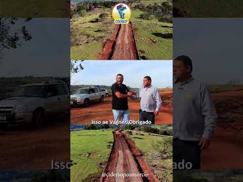 Obras em São José das Palmeiras - Consórcio Cidersop/Itaipu Binacional