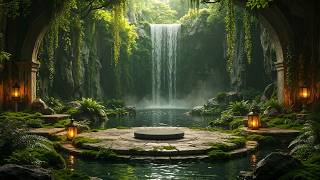 Stress Relief Ambience | Zen Relaxing Music with Waterfall Sounds for Calm the Mind & Inner Peace