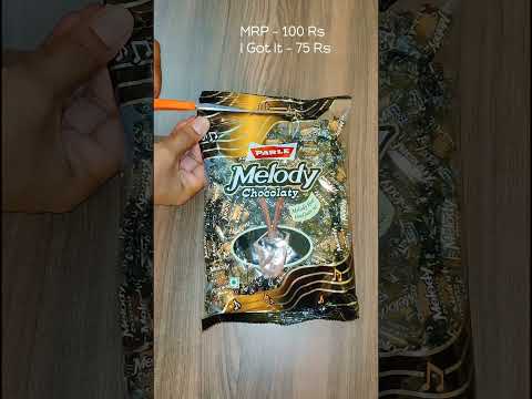 Parle Melody Chocolaty Candy #shorts#unboxing