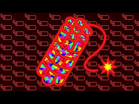 DINAMIT...! - Survival Marble Race in Algodoo | 26 |