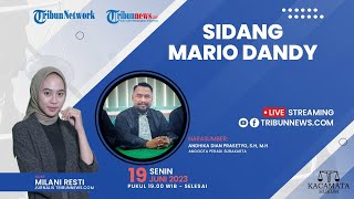 KACAMATA HUKUM: Sidang Mario Dandy