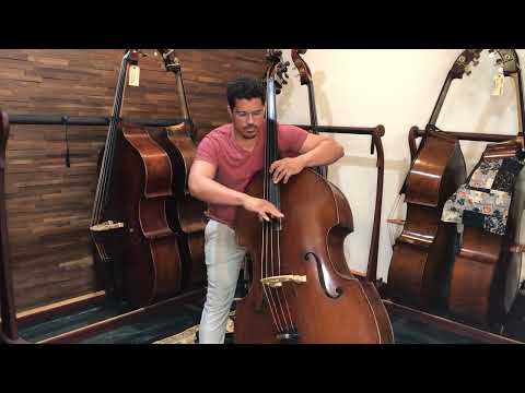 Marlon Martinez - German 7/8 Double Bass c. 1910 - Jazz Demo