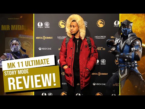 Part of a video titled Mortal Kombat 11 Ultimate Story Mode - YouTube