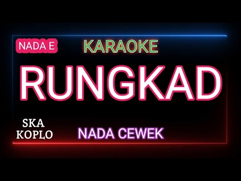 Karaoke Rungkad - HAPPY ASMARA ( Nada Cewek )