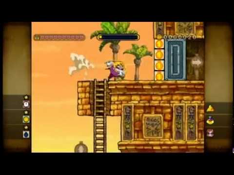 wario land: shake it! 1-2: whoopsy desert speed run - 0:01:48 [low quality]