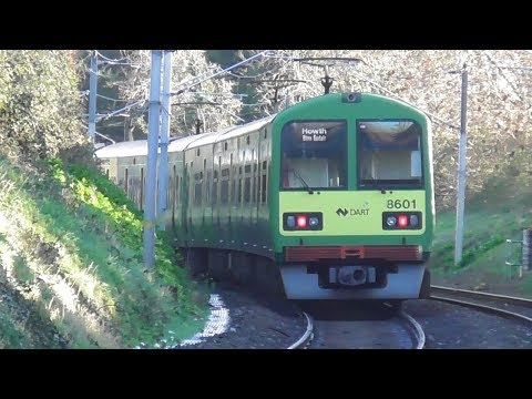 Irish Rail 8500 Class Dart Train 8601 - Raheny Station, Dublin