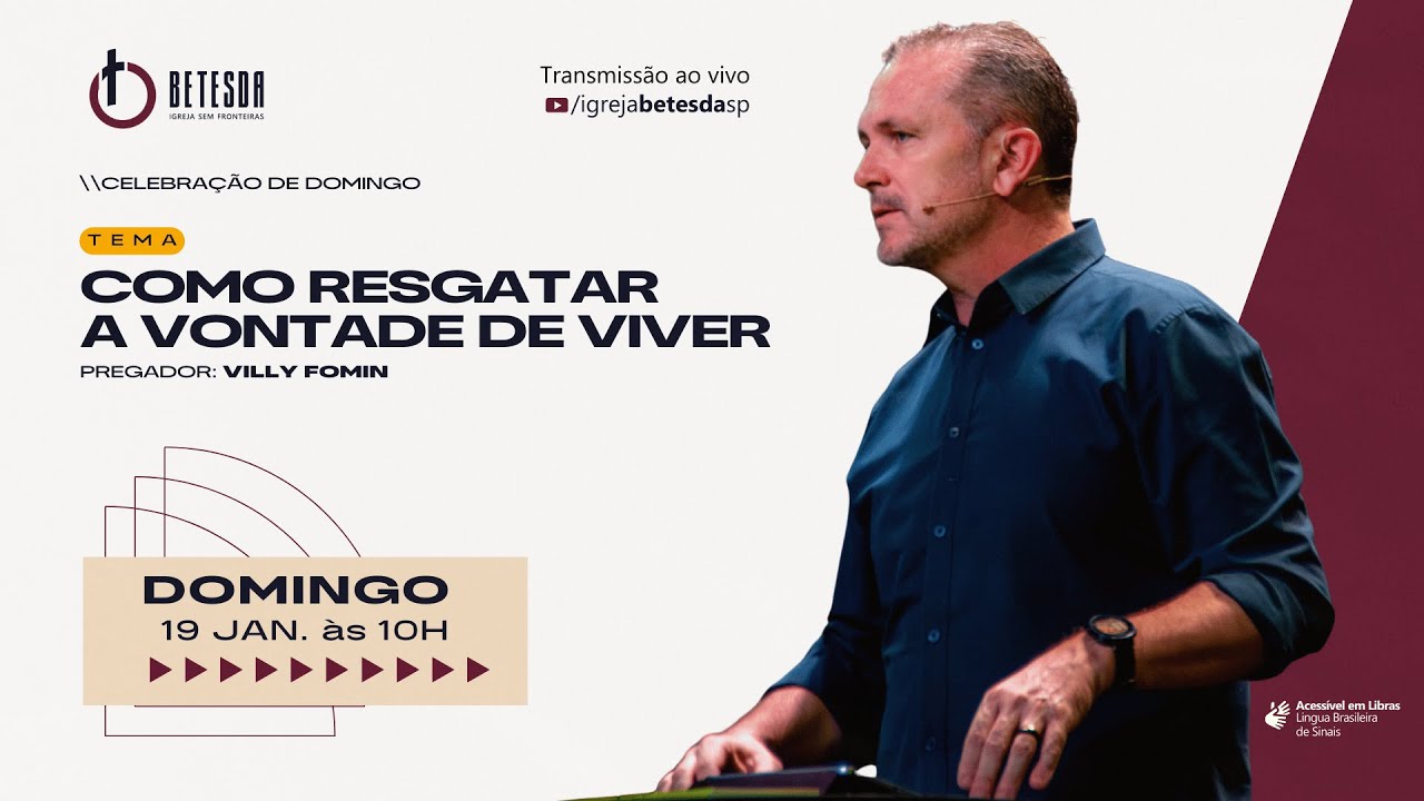 COMO RESGATAR A VONTADE DE VIVER | VILLY FOMIN 19/1/25