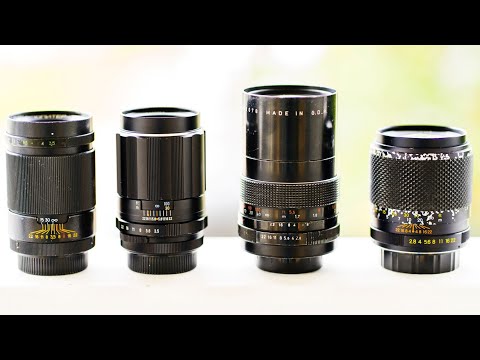 135mm Vintage Lens Comparison (Including Flaring): Jupiter, Super Takumar, Pentacon, and Yashica
