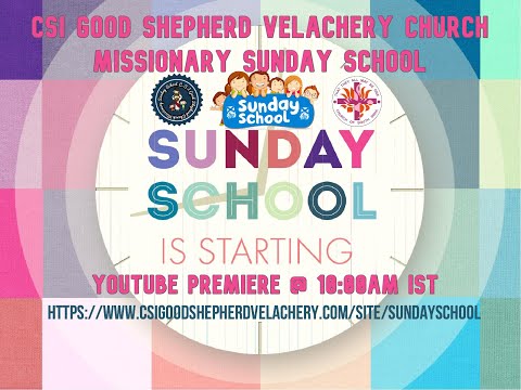 CSIGSV Sunday School | Sunday School Program | 28.03.2021