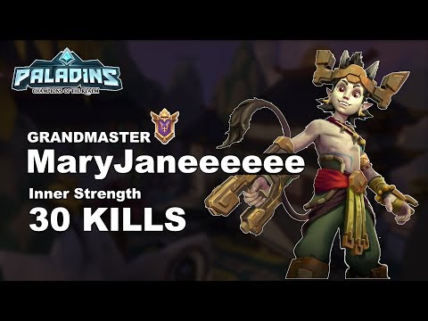 MaryJaneeeeee Talus 30 KILLS!! Paladins GM (TOP 1) Ranked Gameplay 1440p High Quality Video