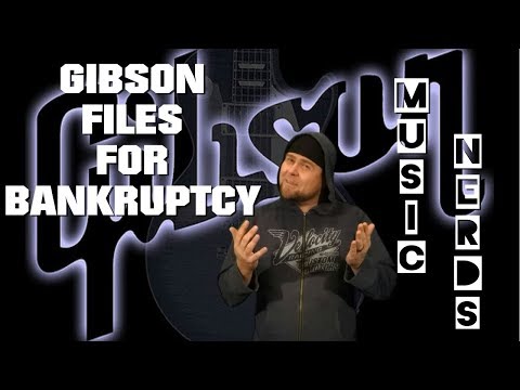 Gibson Files For Bankruptcy