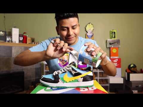 NIKE CHUNKY DUNKY DUNK LOW x BEN & JERRY'S SNEAKER UNBOXING REVIEW