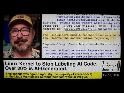 Linux Kernel to Stop Labeling AI Code, Over 20% is AI- ...