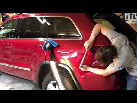 Jeep Grand Cherokee Quarter Damage | Paintless Dent Repair | Superior Dent Repair