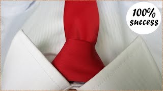 How to Tie a Tie (FROM YOUR POINT OF VIEW) | Full (double) Windsor knot