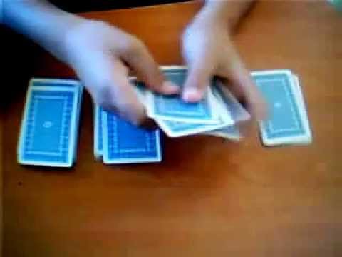 Focus with cards-The four aces