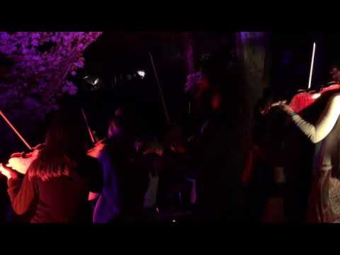 Floating castle 2018 (Saturday) - Ložness Appearance final spectacle under the lake