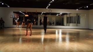 Salsa Performance at Ballroom Addiction (2) 4-21-17