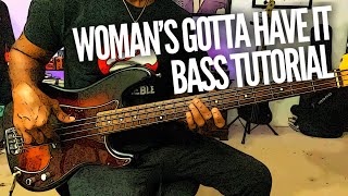 Bobby Womack &quot;Woman&#39;s Gotta Have It&#39; Bass Tutorial