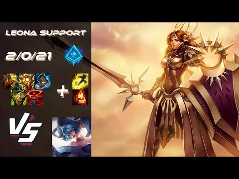 SUPPORT Leona vs Sona - EU Challenger Patch 14.21