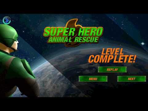 Flying Superhero Animal Rescue Mission - Grand Superhero Flying Robot City Rescue Mission