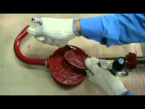 Ročna črpalka iz litega železa za dizelsko gorivo Ročna črpalka iz litega železa za dizelsko gorivo