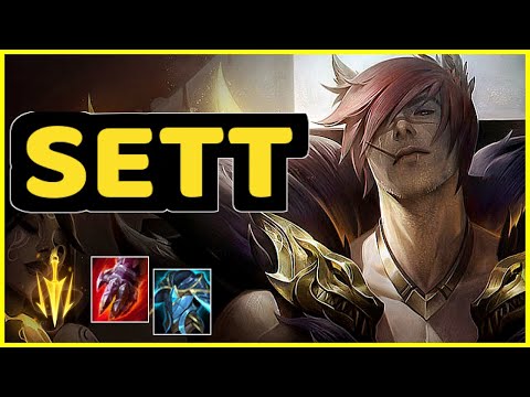 SETT VS CASSIOPEIA - 10/5/6 KDA TOP GAMEPLAY EMERALD II