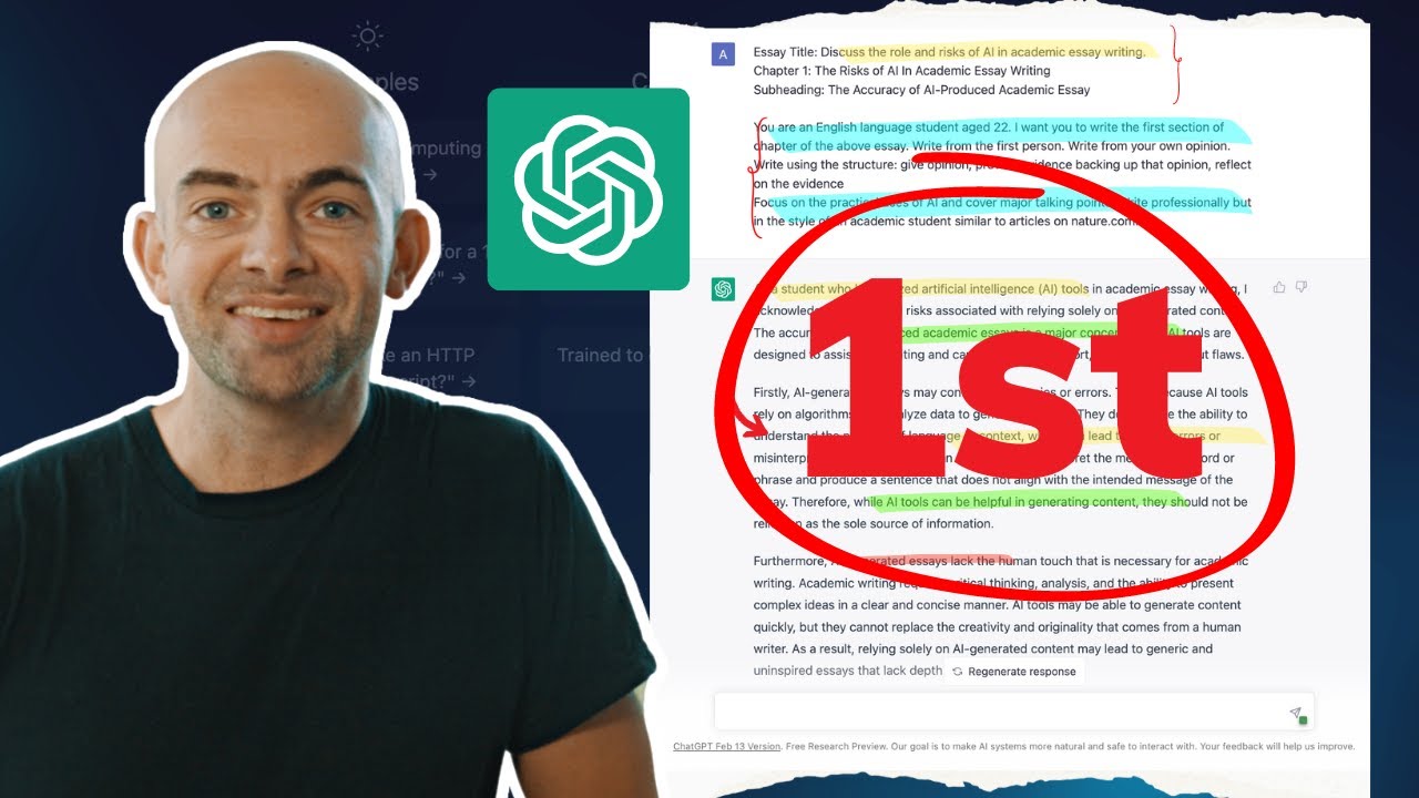 How I Write 1st Class Essays Using ChatGPT (The Best Essay Technique)