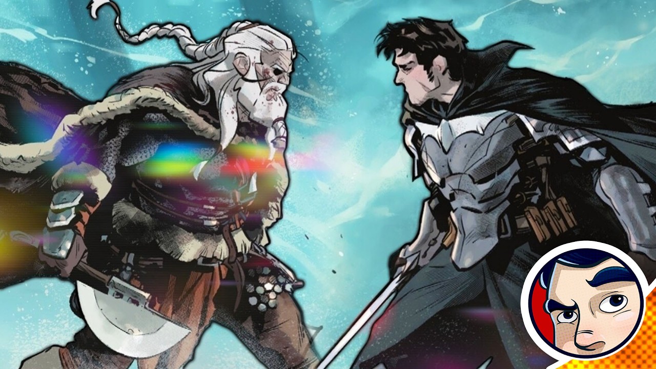 Viking Deathstroke vs Kryptonian Bruce Wayne