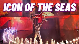 Icon of the Seas | Aqua Action Show Highlights!