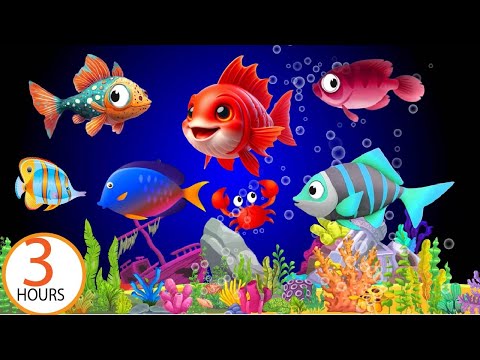 Baby Schlaflieder und Entspannende Fische Animation   Kinder Einschlafmusik  Bedtime Lullaby
