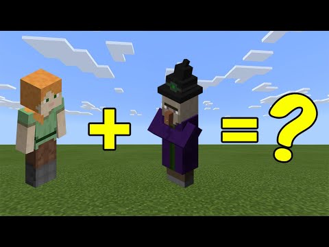 MrPogz Zamora - I Combined Alex and a Witch in Minecraft - Here's WHAT Happened...