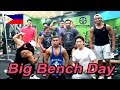 Bench Press time at Fitness Nation gym Cebu Philippines