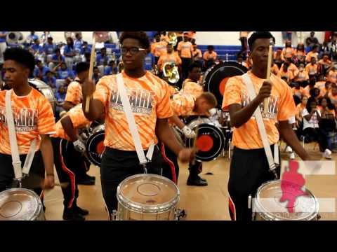 Edna Karr vs Belaire High School Drum Battle 2016