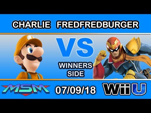 MSM 154 - Charlie (Luigi,Shiek) vs FredFredBurger(C.Falcon) Winners Round 3 - Smash 4
