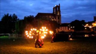 preview picture of video 'Le feu de la Saint-Jean à Mantes-la-Jolie'