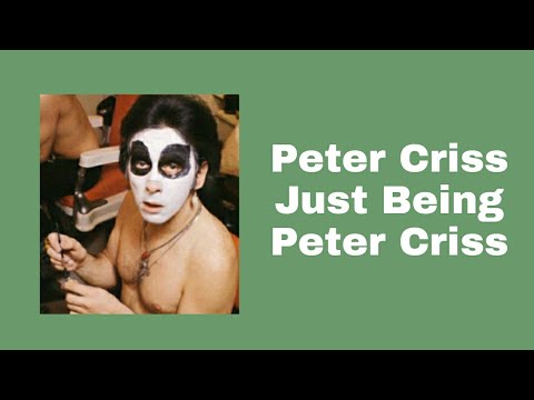 Peter Criss Just Being Peter Criss