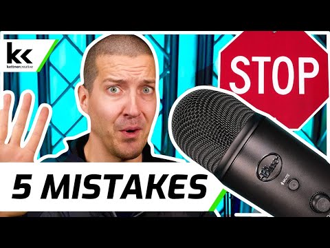 Blue Yeti Microphone | Stop Making These 5 Mistakes!