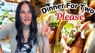 COOKING FOR TWO! Delicious RECIPES for TWO PEOPLE!