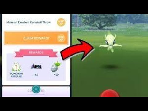 Catching The Mythical Pokemon Celebi in Pokemon Go!