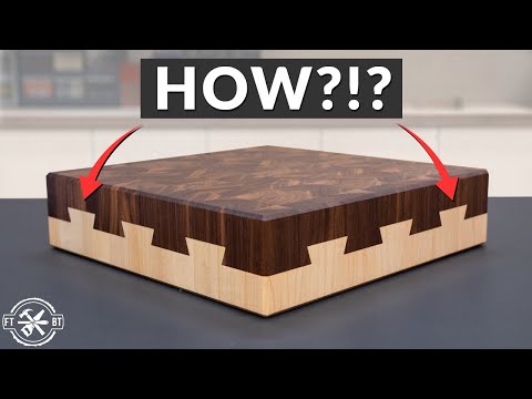 Building an Impossible Dovetail Cutting Board