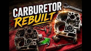 How to Rebuild a Quadrajet
