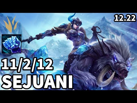 Sejuani Jungle vs Shaco - KR Master | Patch 12.22