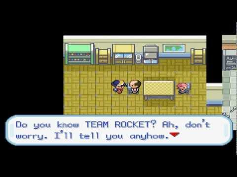 Pokemon Shiny Gold Version Walkthrough Part 5-In Slowpoke Well and battle against Leader Bugsy.wmv