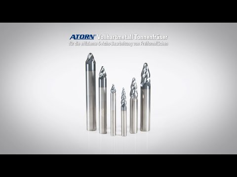 HAHN+KOLB - ATORN® VHM Tonnenfräser